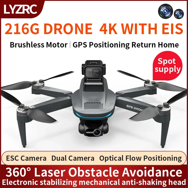 L200 PRO MAX Drone 4K 2-Axis P - Drone Racing Camera ulasan dan harga