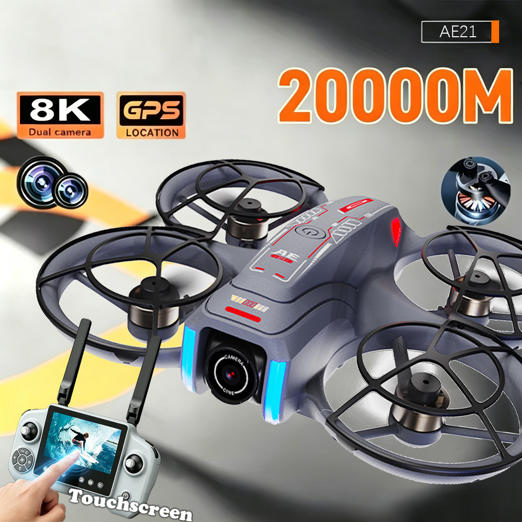 Upgrade AE21 Aerial Drone 8K H - Drone Racing Camera ulasan dan harga