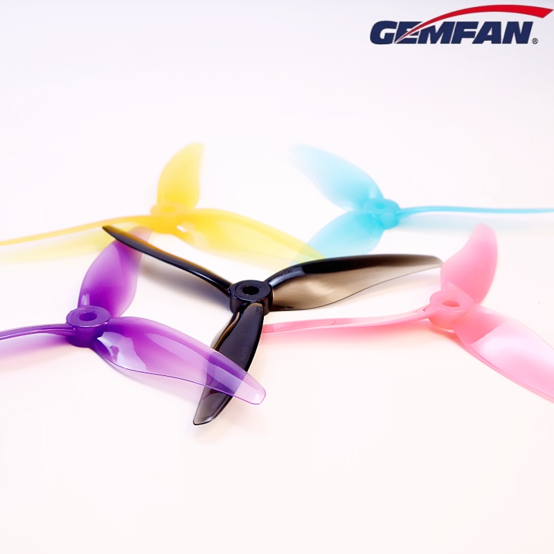 New 4 Pair Gemfan 51477 5inch  - Drone Racing Propeller ulasan dan harga
