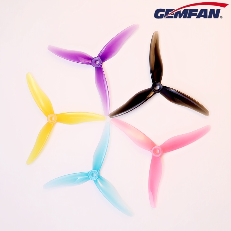 New 4 Pair Gemfan 51477 5inch  - Drone Racing Propeller ulasan dan harga