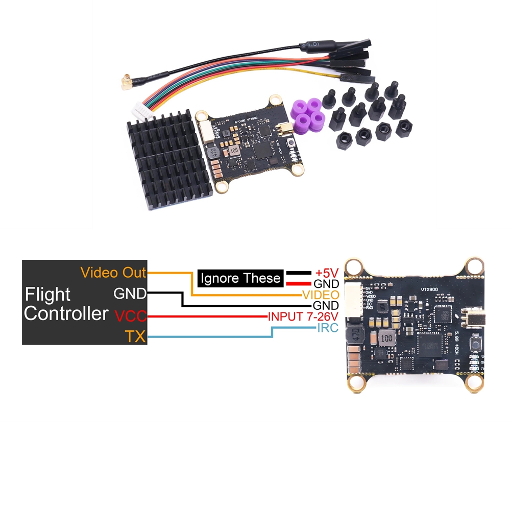 A25P B-CUBE 5.8G Video Transmi - Drone Racing Transmitter ulasan dan harga