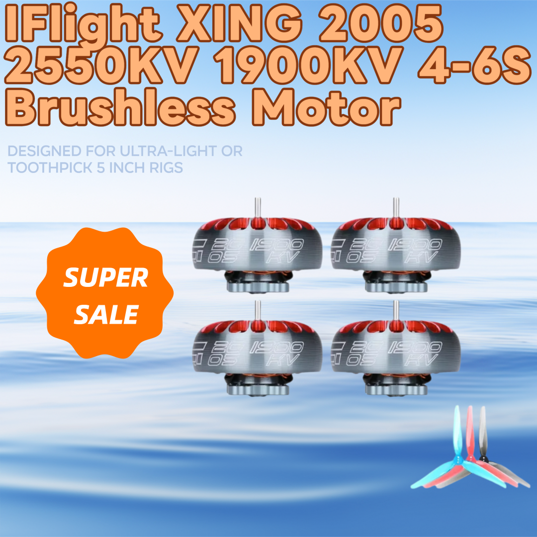 4pcs/lot IFlight XING 2005 255 - Drone Racing Motor ulasan dan harga