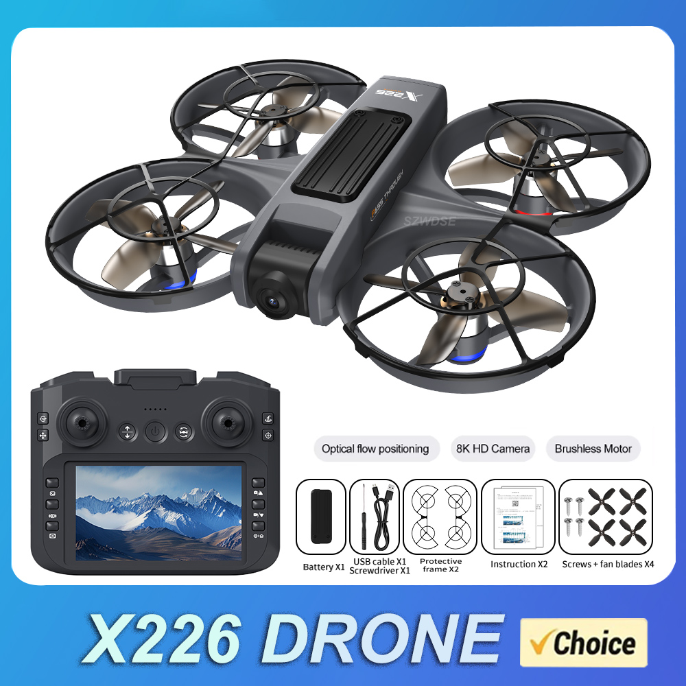NEW X226 RC Drone 2.4G 5G WIFI - Drone Racing Camera ulasan dan harga