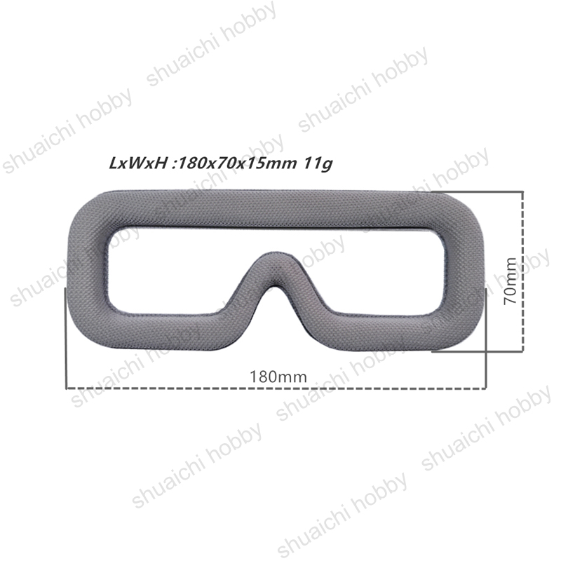 FPV Goggles Eye Mask Faceplate - Drone Racing Gate ulasan dan harga
