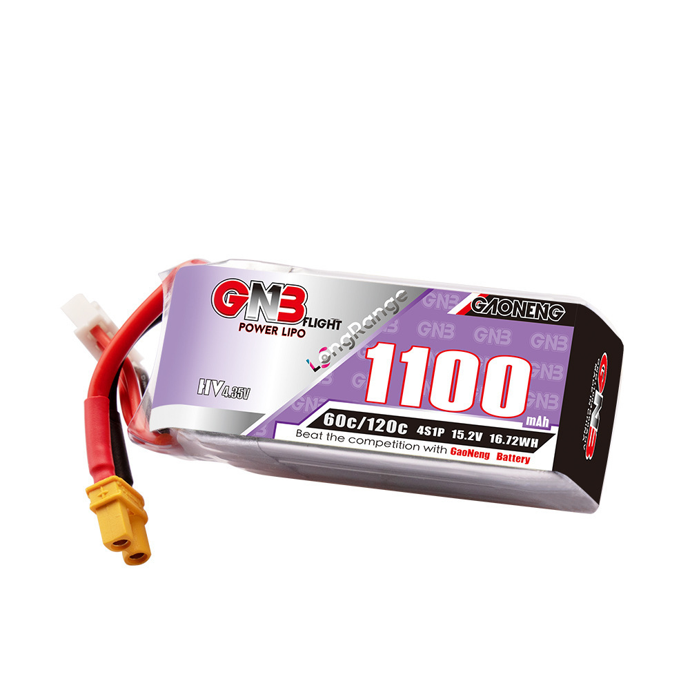 GNB 4S 1100mAh 60C/120C HV Lip - Drone Racing Battery ulasan dan harga