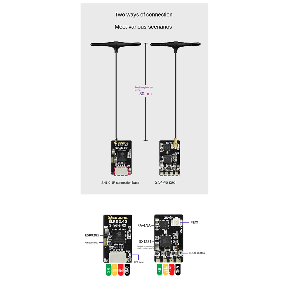 A56G-SEQURE ELRS 2.4GHz Single - Drone Racing Charger ulasan dan harga