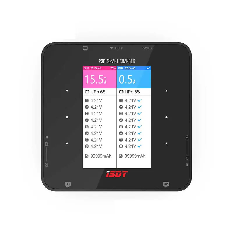 ISDT P30 Dual Balance Charger  - Drone Racing Charger ulasan dan harga