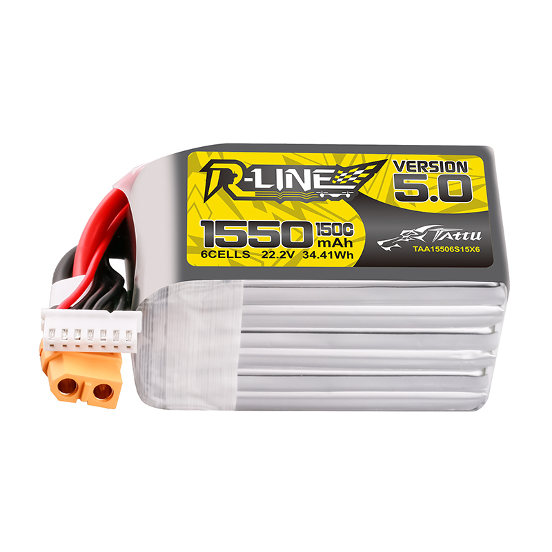TATTU-R-LINE 5.0 22.2V 1550mAh - Drone Racing Battery ulasan dan harga