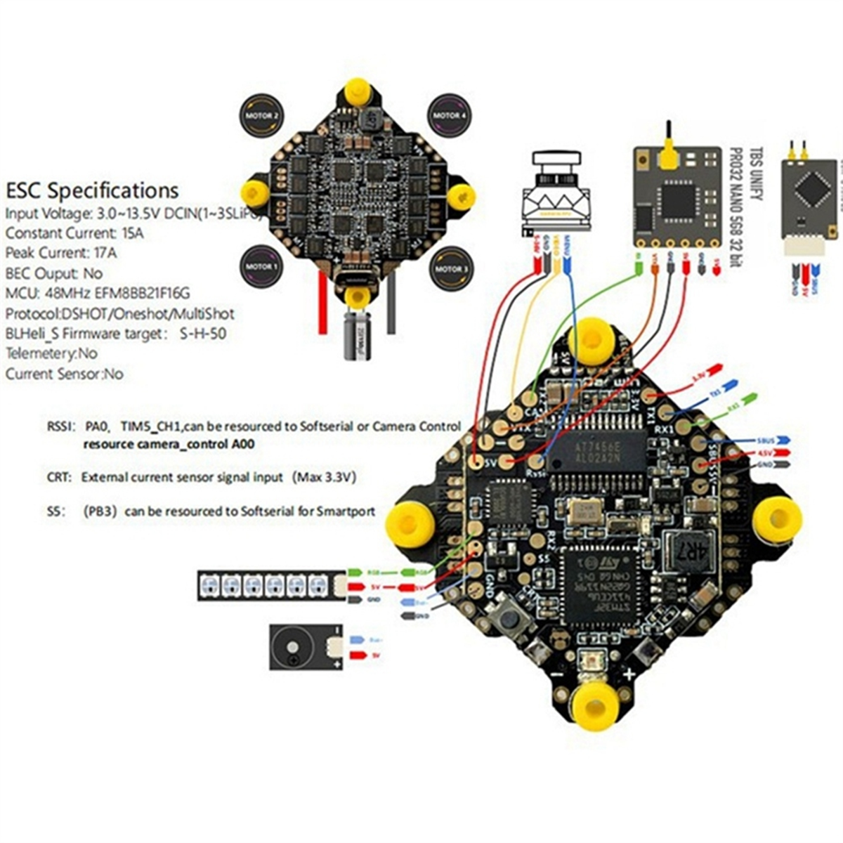 NEW F411 AIO Flight Controller - Drone Racing Flight Controller ulasan dan harga
