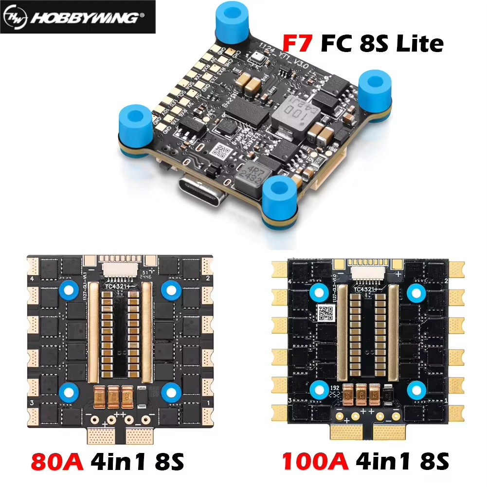 HobbyWing XRotor 80A  100A 4in - Drone Racing Flight Controller ulasan dan harga