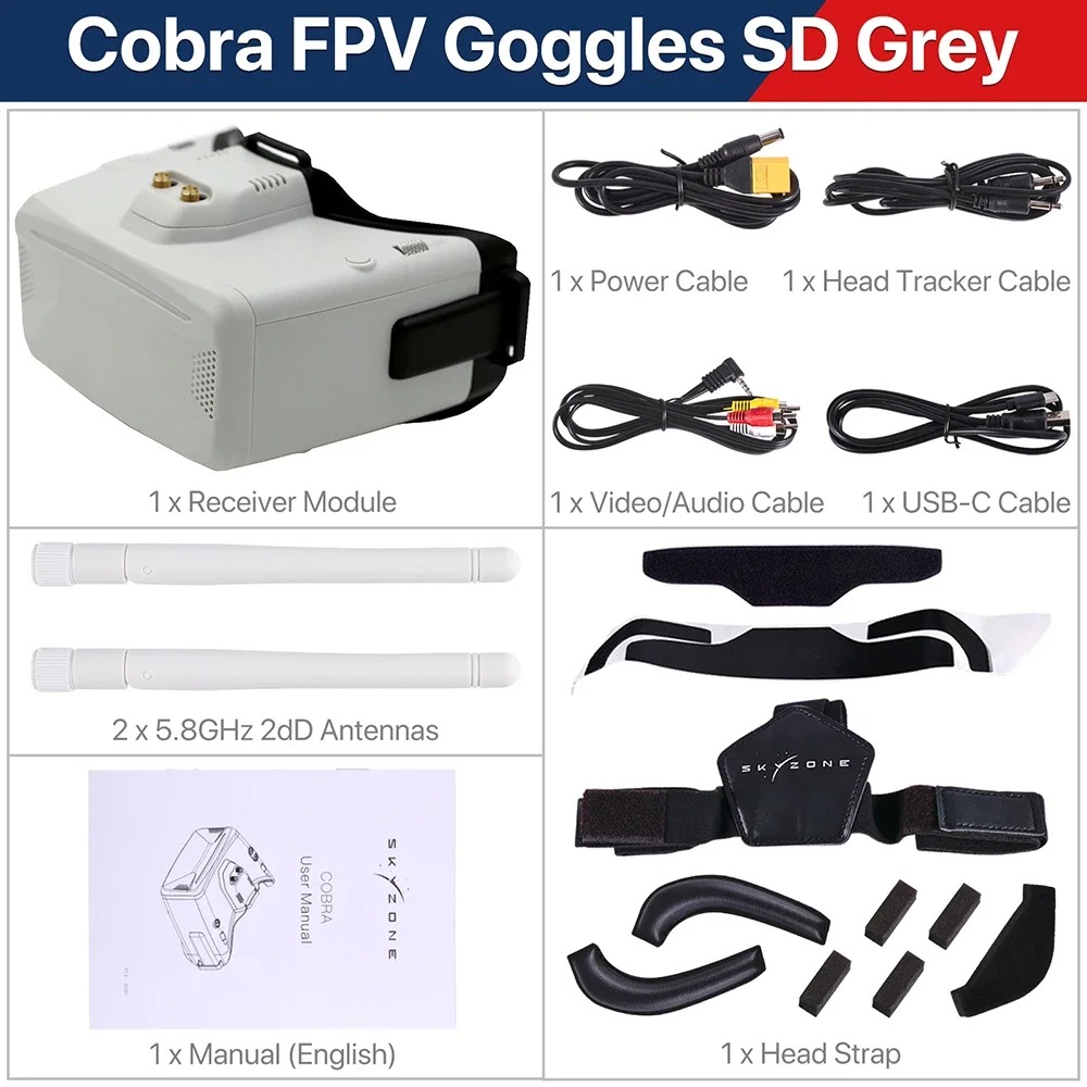 SKYZONE Cobra S X SD FPV Video - Drone Racing Gate ulasan dan harga