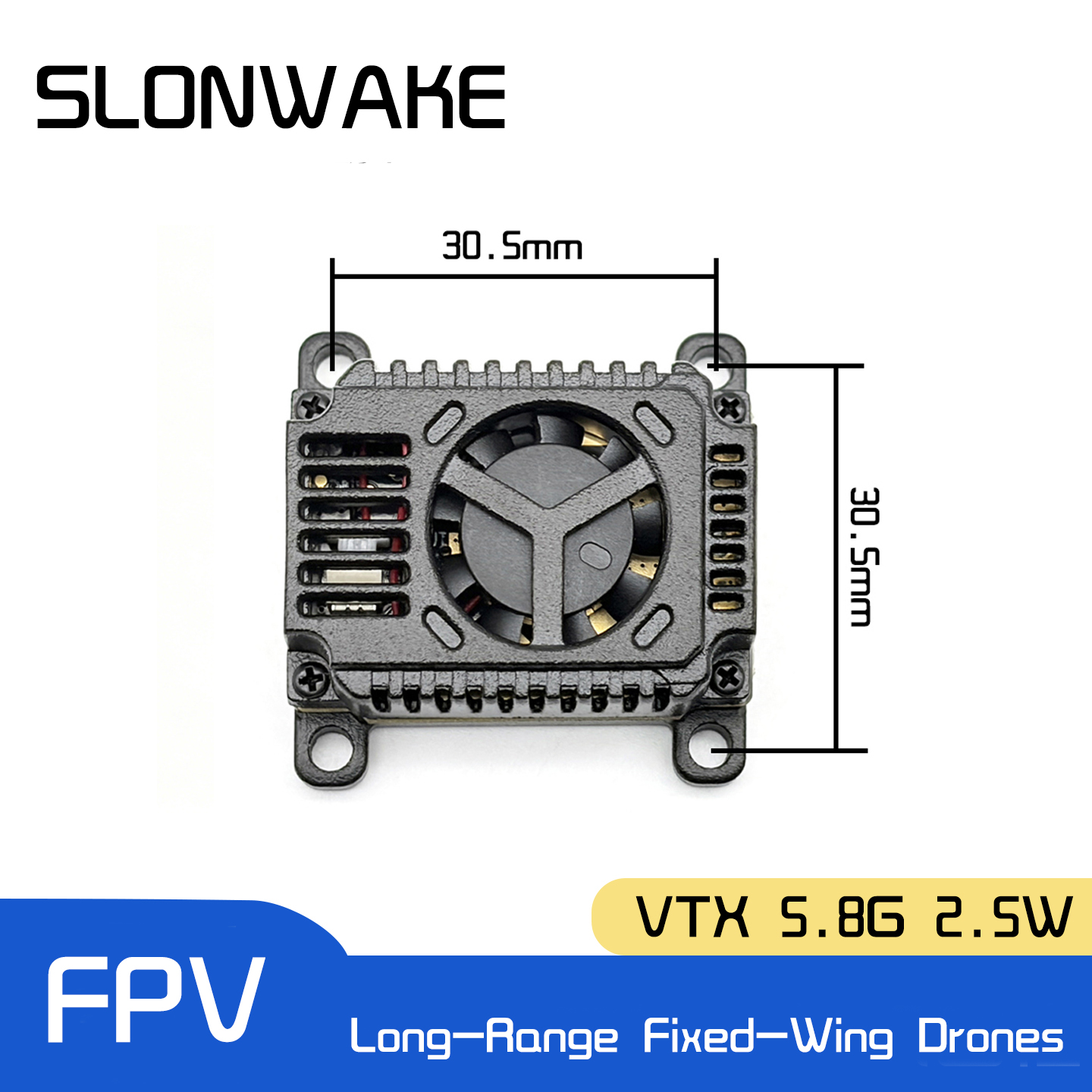 SLONWAKE 5.8G 48CH FPV Transmi - Drone Racing Receiver ulasan dan harga