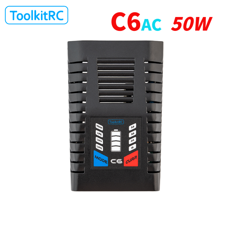 Genuine ToolkitRC C6 50W 5A In - Drone Racing Charger ulasan dan harga