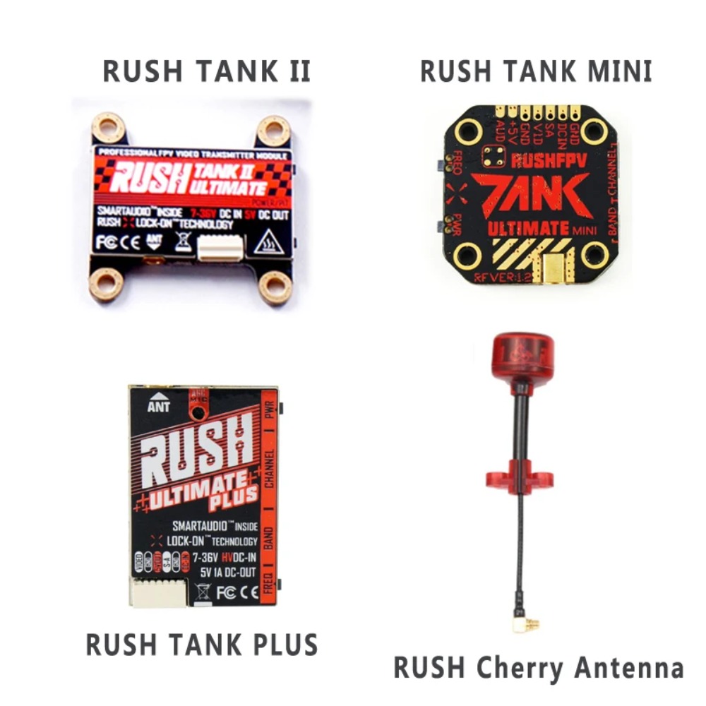 RUSH TANK Ultimate II/Mini/ PL - Drone Racing Receiver ulasan dan harga