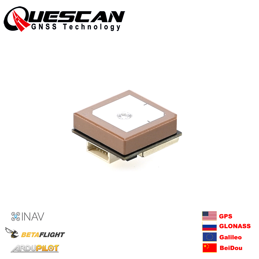 QUESCAN 18mm AN182 GPS Compass - Drone Racing Antenna ulasan dan harga