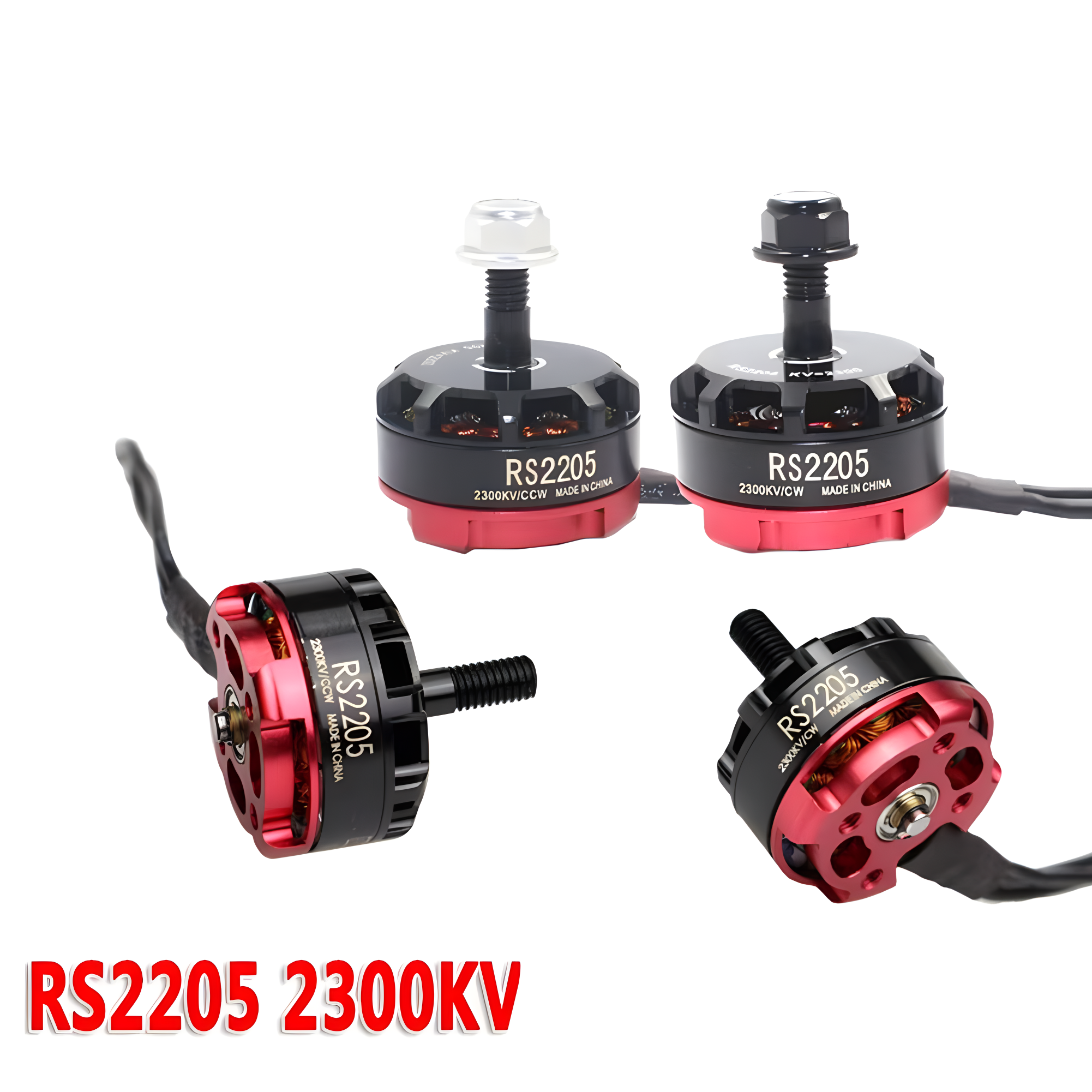 2/4pcs Brushless Motor RS2205  - Drone Racing Esc ulasan dan harga
