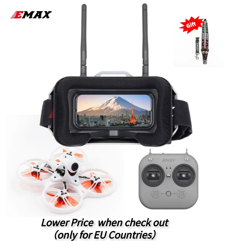 Emax Tinyhawk III 3 RTF Kit FP - Drone Racing Vtx ulasan dan harga